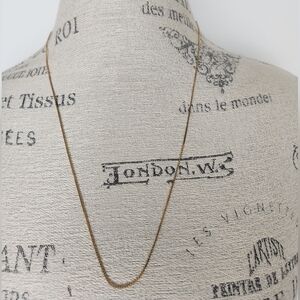 MONET Long Gold Chain Necklace